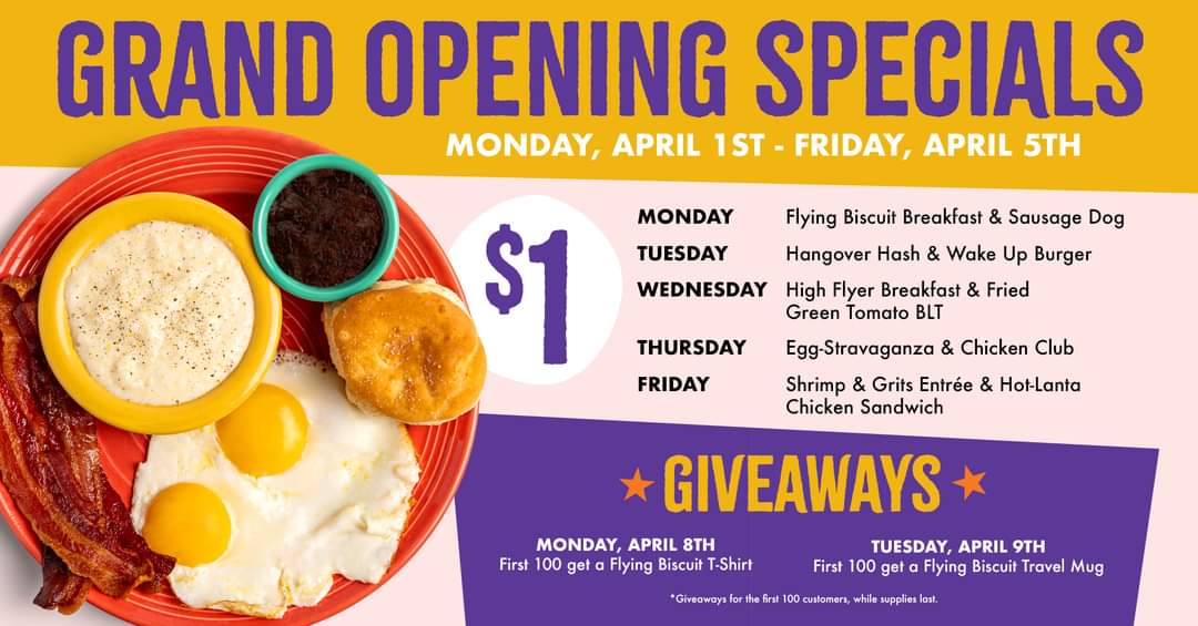 The Flying Biscuit Café Opens Its Newest Location in Kingwood, Texas n ...